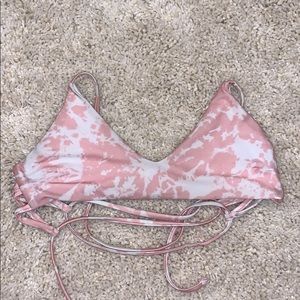 Tie Dye Bikini Top
